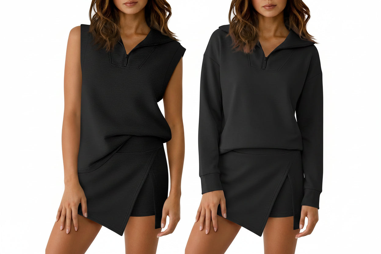 Women's 2 Piece Skirt Sets for Summer Tennis & Casual Wear
