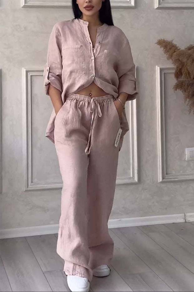 BUNDLEWEAR™ | Casual Linen Ladies' Set