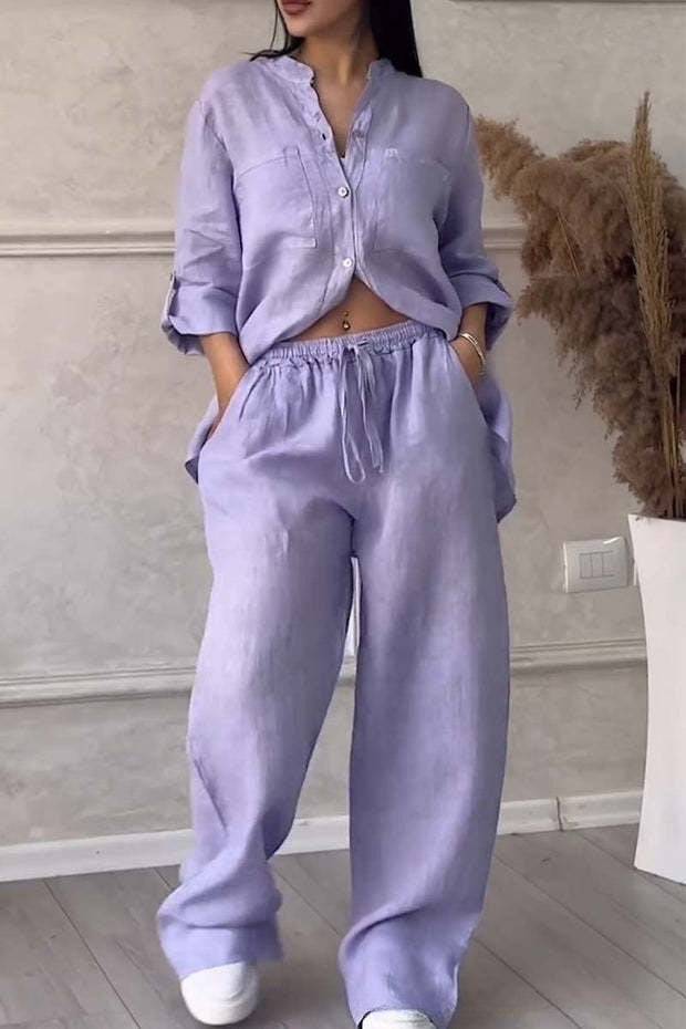 BUNDLEWEAR™ | Casual Linen Ladies' Set