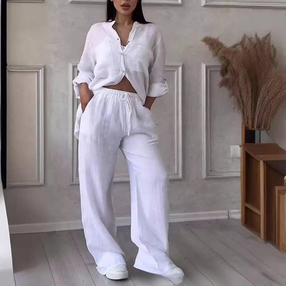 BUNDLEWEAR™ | Casual Linen Ladies' Set
