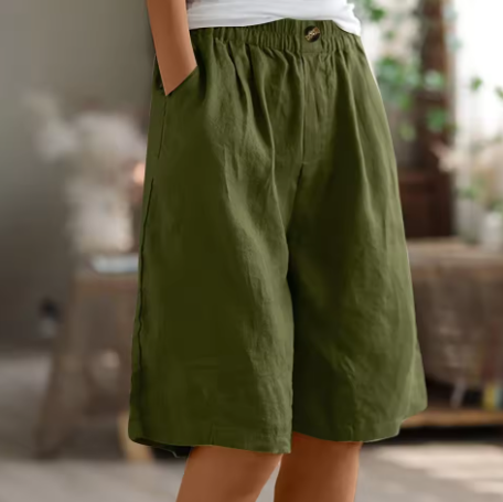 Louise | Pantaloni Corti Eleganza Quotidiana