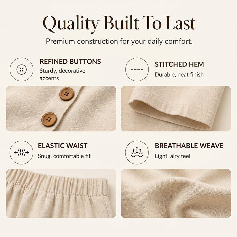 Everyday Comfort Casual Outfit Set