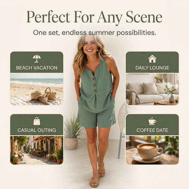 Everyday Comfort Casual Outfit Set